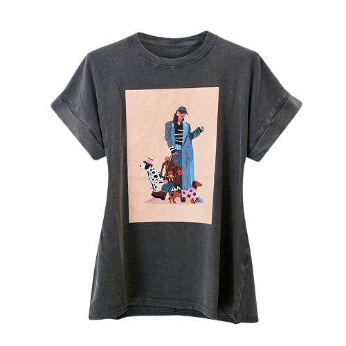 Camiseta Chic y Canino