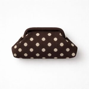 Bolso de mano lunares