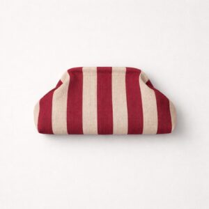 Bolso de mano rayas